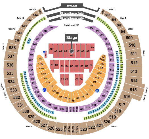 Rogers Centre Shawn Mendes Seating Chart