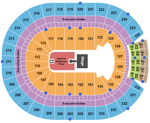 Rogers Place Arkells Seating Chart