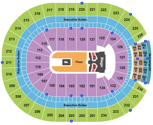 Rogers Place CCMA Awards Show Seating Chart