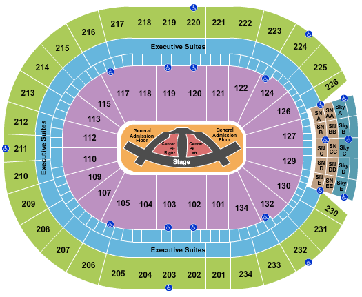 Rogers Place Carrie Underwood Seating Chart