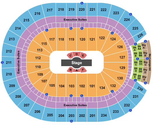 Rogers Place Corteo Seating Chart