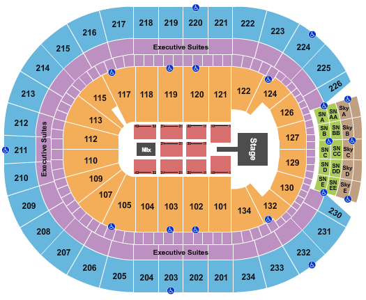 Rogers Place Def Leppard Seating Chart