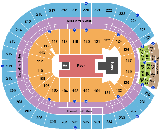 Rogers Place Diljit Dosanjh Seating Chart