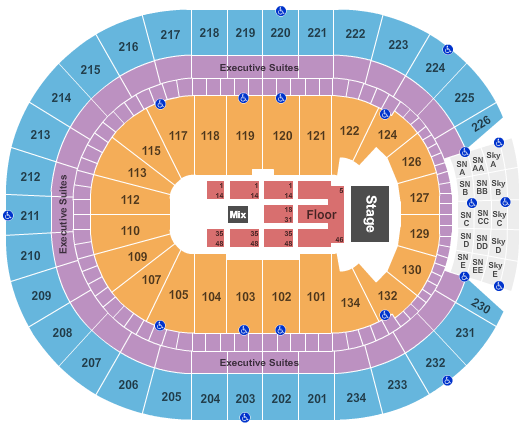 Rogers Place Dolly Parton Seating Chart