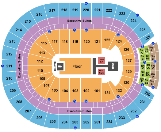 Rogers Place Dude Perfect Seating Chart