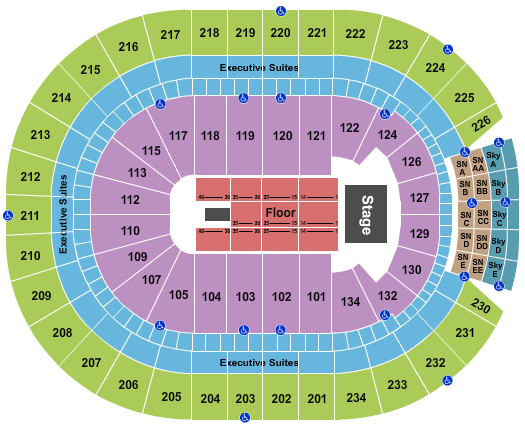 Rogers Place Fleetwood Mac Seating Chart