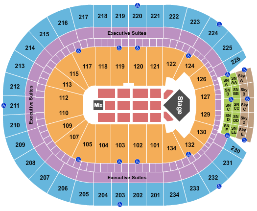 Rogers Place Lionel Richie Seating Chart