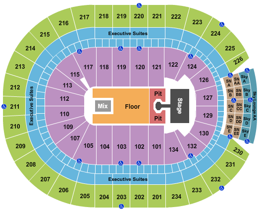 Rogers Place Nickelback Seating Chart