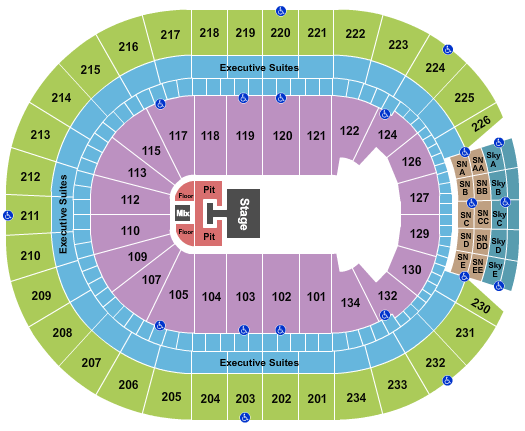 Rogers Place Old Dominion Seating Chart