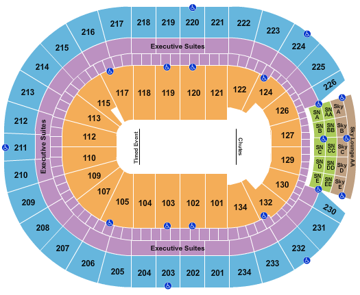 Rogers Place Rodeo Seating Chart