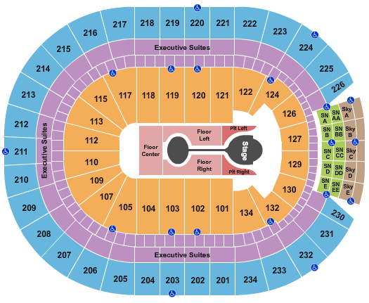 Rogers Place Shawn Mendes 2 Seating Chart