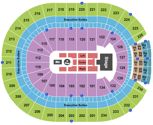 Rogers Place Shawn Mendez Seating Chart