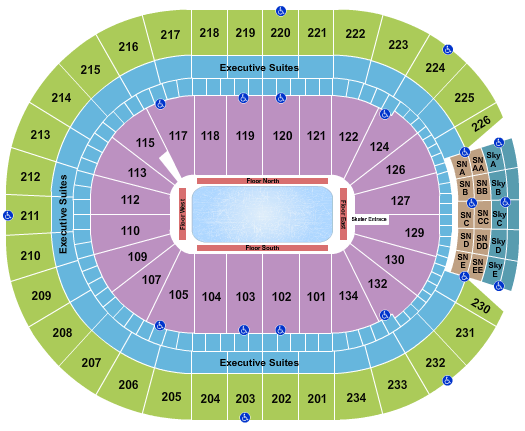 Rogers Place Stars On Ice Seating Chart