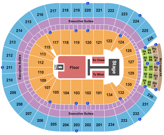 Rogers Place Tate McRae Seating Chart