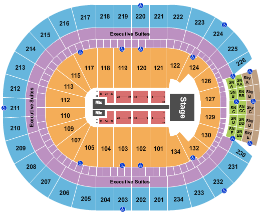 Rogers Place Thomas Rhett Seating Chart