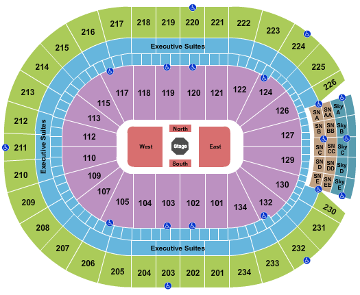 Rogers Place UFC Seating Chart