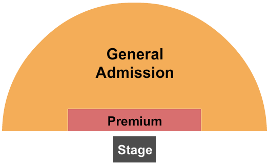 Rogers Point Park Premium/GA Seating Chart