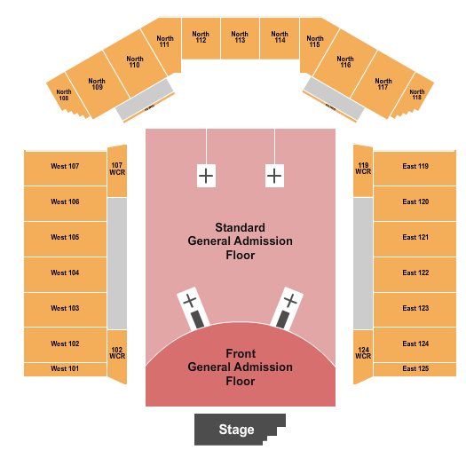 Coldplay Rogers Stadium At Downsview Airport Seating Chart