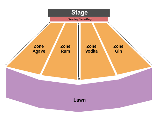 The Obsidian Spirits Amphitheater Endstage 2023 Seating Chart