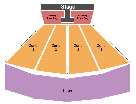 The Obsidian Spirits Amphitheater Endstage T w/ Pit Seating Chart