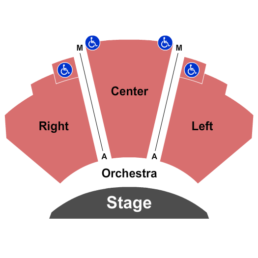 Rose Lehrman Arts Center Auditorium Theatre venue and seating information