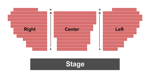 Rosen Arts Center End Stage Seating Chart