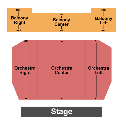 Roswell Cultural Arts Center Seating Chart
