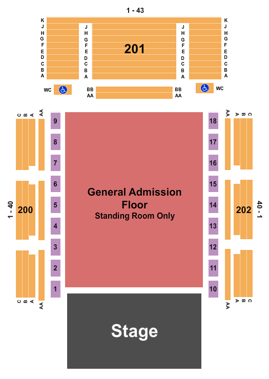 Coca-Cola Roxy seating chart event tickets center