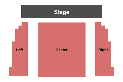 Roxy Theatre - Owen Sound Endstage Seating Chart
