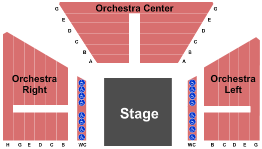 Roy Bowen Theatre Drake Union End Stage Seating Chart