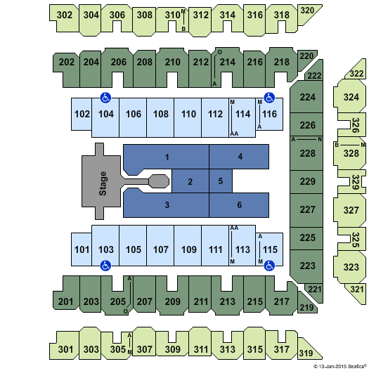 CFG Bank Arena Chris Brown & Trey Songz Seating Chart