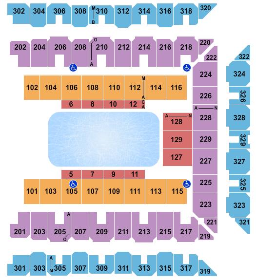 Baltimore Arena Seating Chart