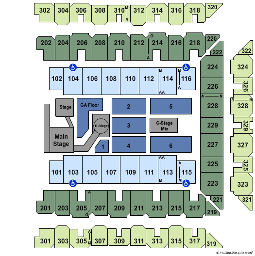 CFG Bank Arena Iggy Azalea Seating Chart