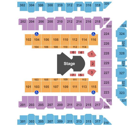 CFG Bank Arena Cirque Quidam Seating Chart