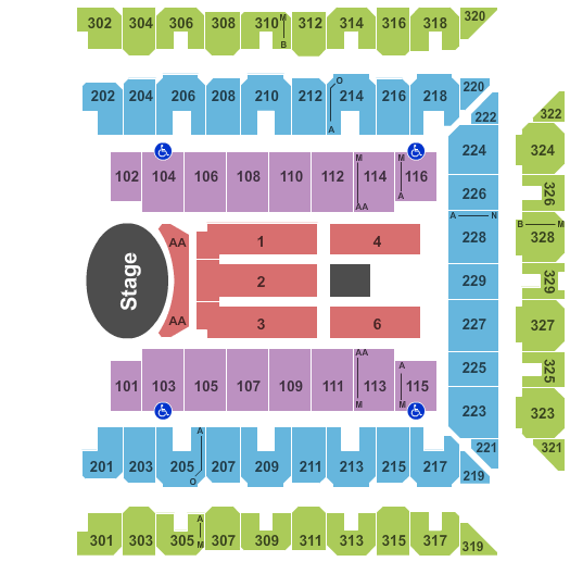 CFG Bank Arena Garth Brooks Seating Chart