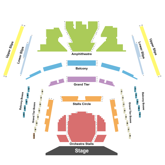 Royal Opera House End Stage Seating Chart