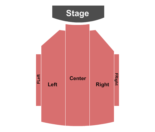 Royce Hall - UCLA End Stage 2 Seating Chart