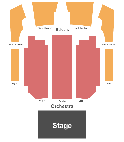 Royce Hall - UCLA Seating Map