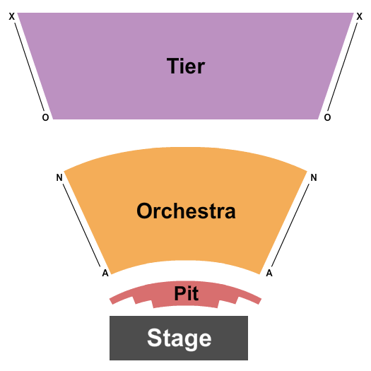 Rozsa Center For Performing Arts Endstage Seating Chart