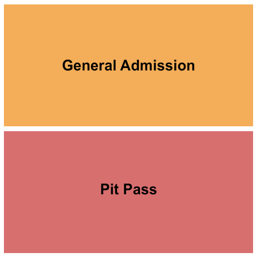 Running Aces GA & Pit Pass Seating Chart