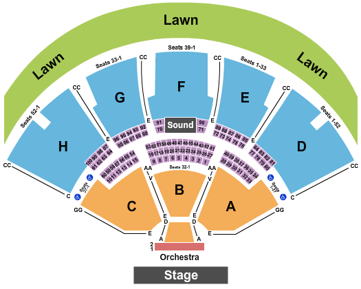 Walnut Creek Seating Chart Raleigh