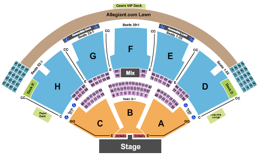 seating chart for Ruoff Music Center Keith Urban - eventticketscenter.com