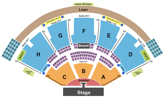 Ruoff Music Center Kenny Chesney 2024 Seating Chart