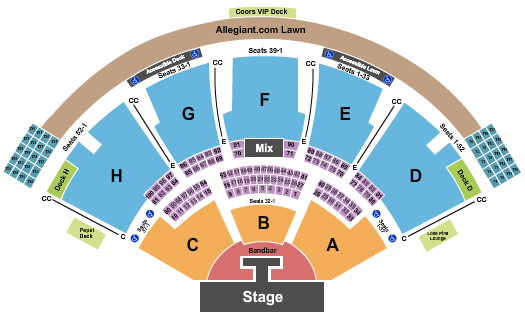 Ruoff Music Center Kenny Chesney Seating Chart