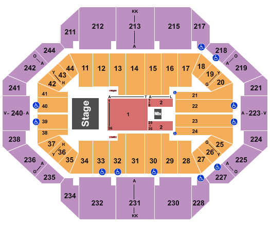 Rupp Arena At Central Bank Center Alabama Seating Chart