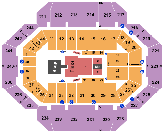 Rupp Arena At Central Bank Center Boo Fest Seating Chart