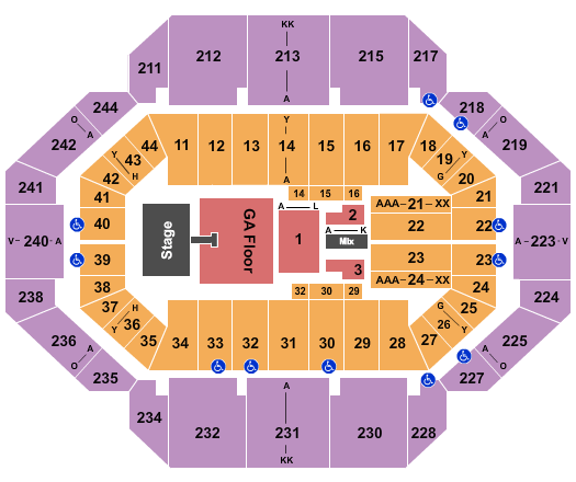 Rupp Arena At Central Bank Center Brantley Gilbert Seating Chart
