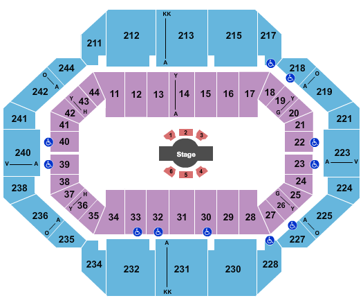 Rupp Arena At Central Bank Center Cirque - Corteo Seating Chart