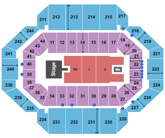 Rupp Arena At Central Bank Center Cody Johnson Seating Chart