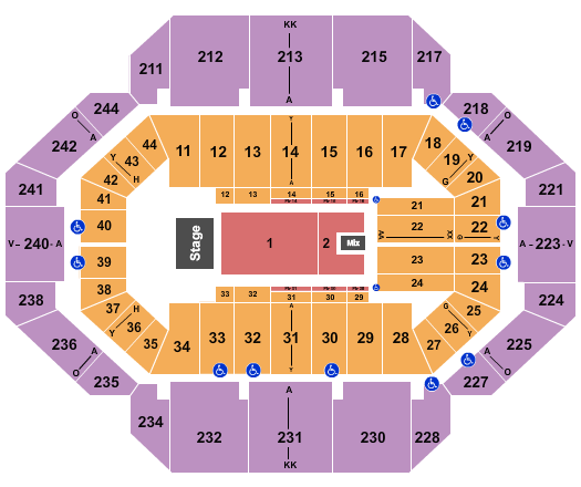 Rupp Arena At Central Bank Center Comedy Seating Chart